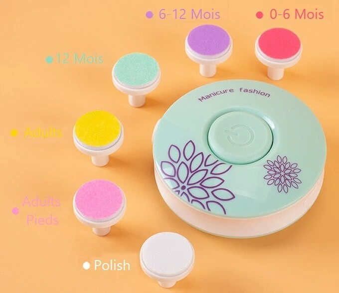 Limes ongles électrique pour bébé