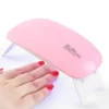 Mini Lampe UV LED ONGLES ROSE